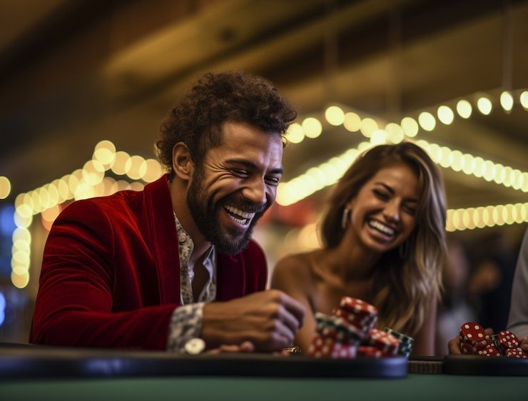 Visualisasi meja roulette live dengan roda berputar dan taruhan dinamis